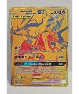 2021 Pokemon Reshiram &amp; Charizard GX Tag Team SM247 Black Star Promo - $729.58 MXN