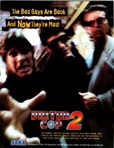 Virtua Cop 2 Arcade FLYER Original 1995 Video Game Retro Vintage Double ... - $8.90