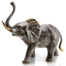 SPI Brass Bellowing Elephant Statue - £191.50 GBP