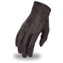 Men&#39;s Motorcycle Gloves Fire Blade Rider Leather Gloves by FirstMFG - $49.99