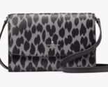 Kate Spade Perry Gray Leopard Flap Crossbody Bag Leopardo KE746 NWT $239... - £69.67 GBP