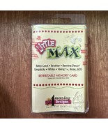 Amazing Designs Little Max Rewriteable Embroidery Memory Card New In Box - $1,095.01 MXN