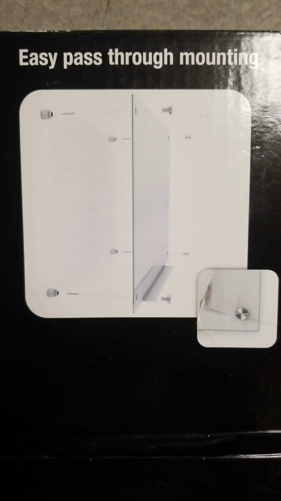 Quartet Durable Glass Dry Erase Board 21x15 Frameless Design (LOC 404 BK-2) Item image 3
