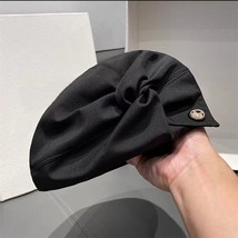 New Japanese college style solid color beret retro British style painter hat ele - $140.00