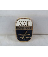 Vintage Summer Olympic Pin - Kayaking Moscow 1980 - Stamped Pin - £11.99 GBP