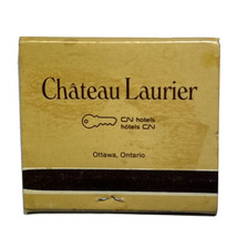 Chateau Laurier Inn Hotel Resort Ottawa Ontario Match Book Matchbox - £3.71 GBP