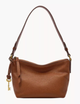 Fossil Julianna Mini Hobo Shoulder Bag Medium Brown Leather SHB3076210  ... - £62.26 GBP