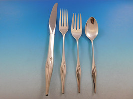 Still Mood by Wallace Sterling Silver Flatware Service for 6 Set 27 pieces - £1,284.95 GBP