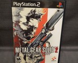 Metal Gear Solid 2: Sons of Liberty (Sony PlayStation 2, 2001) PS2 Video... - $11.88