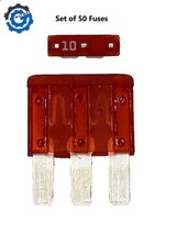 0337010.Px2S NEW Micro3 Blade Fuse Red 10A 32V Time Delay 50 Pack - $23.33