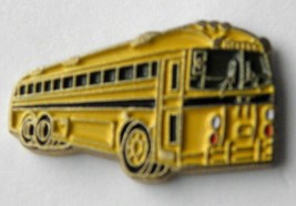 Yellow School Bus Lapel Pin Badge 1 Inch - £4.50 GBP