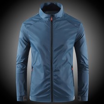 screen Clothing Men&#39;s   Waterproof Jacket Summer UV Protection Outdoor Fishing S - £63.84 GBP