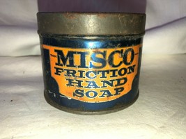 Vintage Advertising Tin of Misco Friction Hand Soap - $11.99