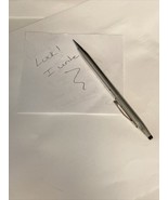 VINTAGE CROSS STERLING SILVER PENCIL EASTERN AIRLINES ETCHED LOGO - $922.65 MXN