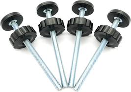 4 Pack 8MM Baby Gate Threaded Spindle Rod, Replacement Hardware Parts Kit - $14.77