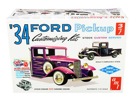 Skill 2 Model Kit 1934 Ford Pickup Truck 3 in 1 Kit Trophy Series 1/25 Scale Mod - £38.01 GBP