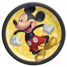 Mickey Mouse Forever Dessert Cake Plates Birthday Party Supplies 8 Per Package - £3.23 GBP