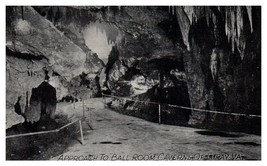 Approach to Ball Room in Caverns of Luray Viriginia RPPC Postcard - £5.21 GBP