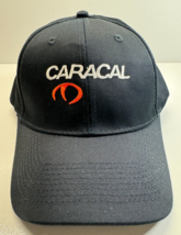 Shot SHow Caracal Hat Mens Adjustable Black Strapback Cap NEW - £17.06 GBP