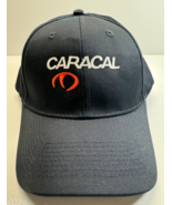 Shot SHow Caracal Hat Mens Adjustable Black Strapback Cap NEW - $29.57 CAD