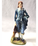 Vintage FLORENCE CERAMICS Figurine - BLUE BOY 12” Tall - Pasadena, Calif... - $104.52 CAD