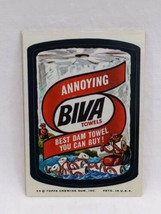 Topps Biva Towels Wacky Pack 1974 - £1.48 GBP