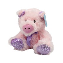 Hugfun Pig 10 Inch Big Foot Plush Stuffed Animal New - £15.97 GBP