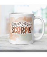Scorpio Zodiac Boho Coffee Mug Ceramic Constellation Astrology Birthday ... - $18.50