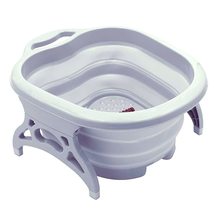 IdeaWorks Collapsible Foot Bath Massager - Non-Slip 3 Gal. Capacity - Gray - £14.01 GBP+