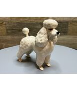 John Beswick 6”x 6” Standing White Poodle Figurine #2339 Graham Tongue E... - $727.72 MXN