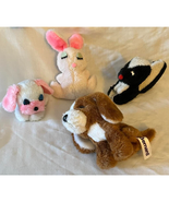 Vintage 1970&#39;s Russ Berrie Plush Animals - Bernard, Cream Puff, Bonny, S... - $23.75