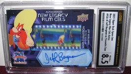 2021 Space Jam New Legacy Autograph Film Cel FCA-JE Jeff Bergman Csg 8.5 Auto 10 - £142.21 GBP