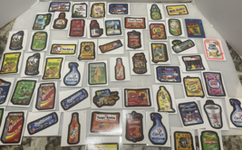 Lot of 54 2010 Topps Wacky Packages Series Stickers Cards Some Dups - $23.75