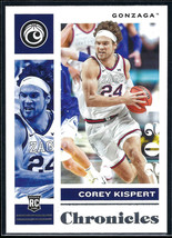 2021-22 Panini Chronicles Draft Picks #8 Corey Kispert Rookie Card Chronicles - £0.98 GBP