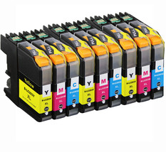 9P Xl Color Ink Fits Brother Lc203 Lc201 Mfc-J485Dw Mfc-J880Dw Mfc-J5620Dw - £22.18 GBP