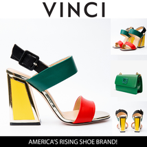 The Niger Block Heel Multicolor Leather Women Sandal image 4