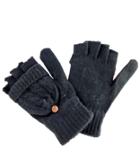 Gloves Womens Black Knit Open Fingers NWOT - £4.69 GBP