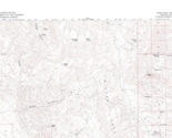 Piper Peak Quadrangle Nevada-California 1963 Topo Map USGS 1:62500 Topog... - $21.99
