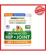 120 Count Advanced Glucosamine Chews for Senior Dogs&#39; Joint Health &amp; Fle... - $930.31 MXN