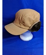 BRONER Duck Canvas Winter Trapper Cap Hat Fold Down Ear Flap Size L - £14.70 GBP