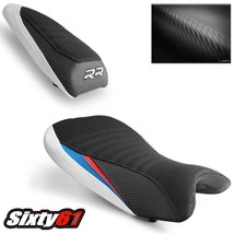 BMW S1000RR Seat Covers 2019-2022 Luimoto Front Rear Motorsports White Black Red - £162.46 GBP