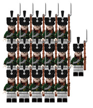 16pcs Prussian Silesian Chasseurs Custom Napoleonic Wars Mininifigure To... - $22.58