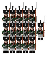 16pcs Prussian Silesian Chasseurs Custom Napoleonic Wars Mininifigure To... - $22.58