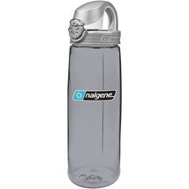 Nalgene Sustain 24oz On-The-Fly (OTF) Bottle (Gray w/ Gray Cap) Recycled - £12.83 GBP