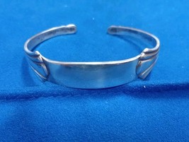 925 Sterling Silver Reed And Barton Cuff Bracelet 6.68 In Free Shipping - $59.99