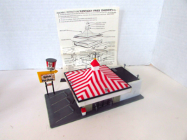 Life Like Kentucky Fried Chicken HO Building Kit Built w/instruction Lot-E - $18.76