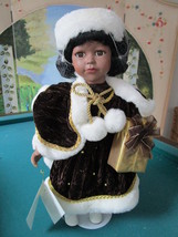 Christmas around the World Doll 18&quot; DIONE African American Doll NIB ORIGINAL - £89.51 GBP