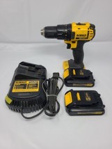 DEWALT DCD780 20V Lithium-Ion Cordless Drill with charger and 2 batteries - £67.01 GBP