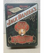 Jack Daniels Old Time Tennessee #7 Whiskey Tin Hudson Scott &amp; Sons Man C... - €42,39 EUR