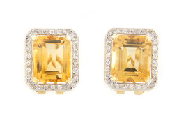 Women&#39;s Earrings 14kt Yellow Gold 251125 - £471.80 GBP